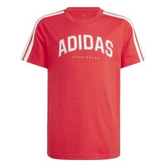 adidas Collegiate Graphic T-Shirt Kids Red