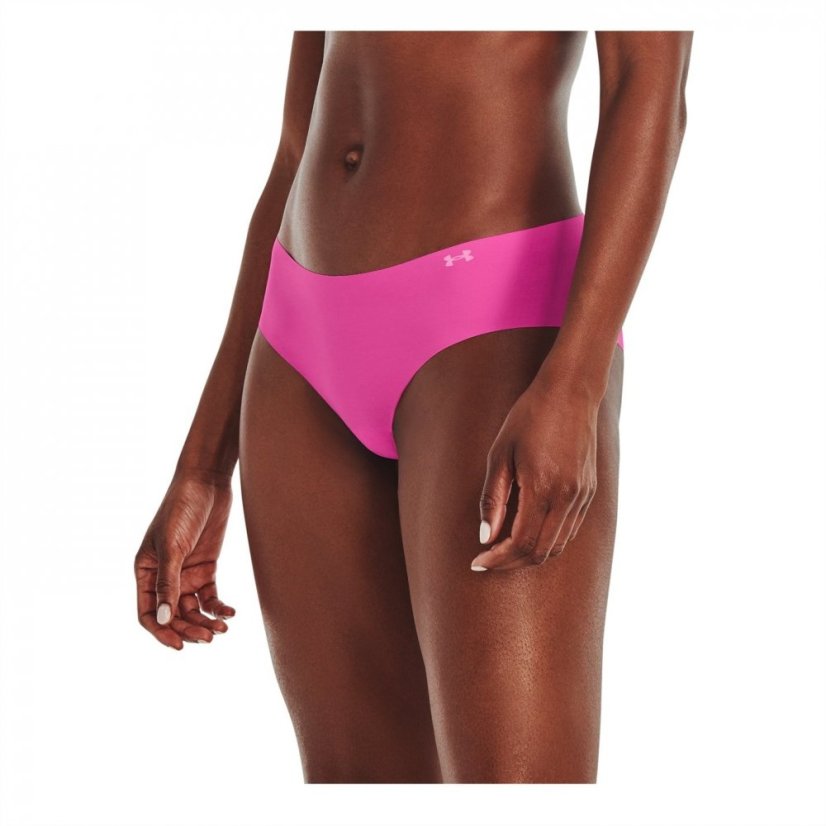 Under Armour 3 Pack Hipster Briefs Womens Pink