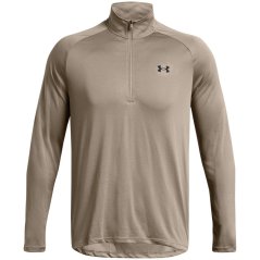 Under Armour Tech™ ½ Zip Long Sleeve Mens Taupe Dusk