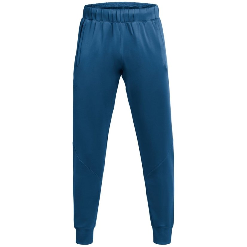 Under Armour Men's Curry Knitted Performance Tracksuit Bottoms Blue