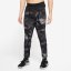 Nike Dri-FIT Men's Camo Tapered Fitness Pants Black/Grey