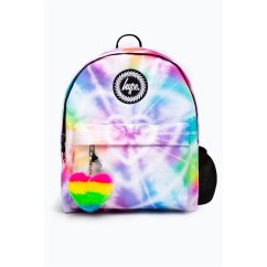 Hype Rainbow Tie Dye Backpack Heart Tie Dy