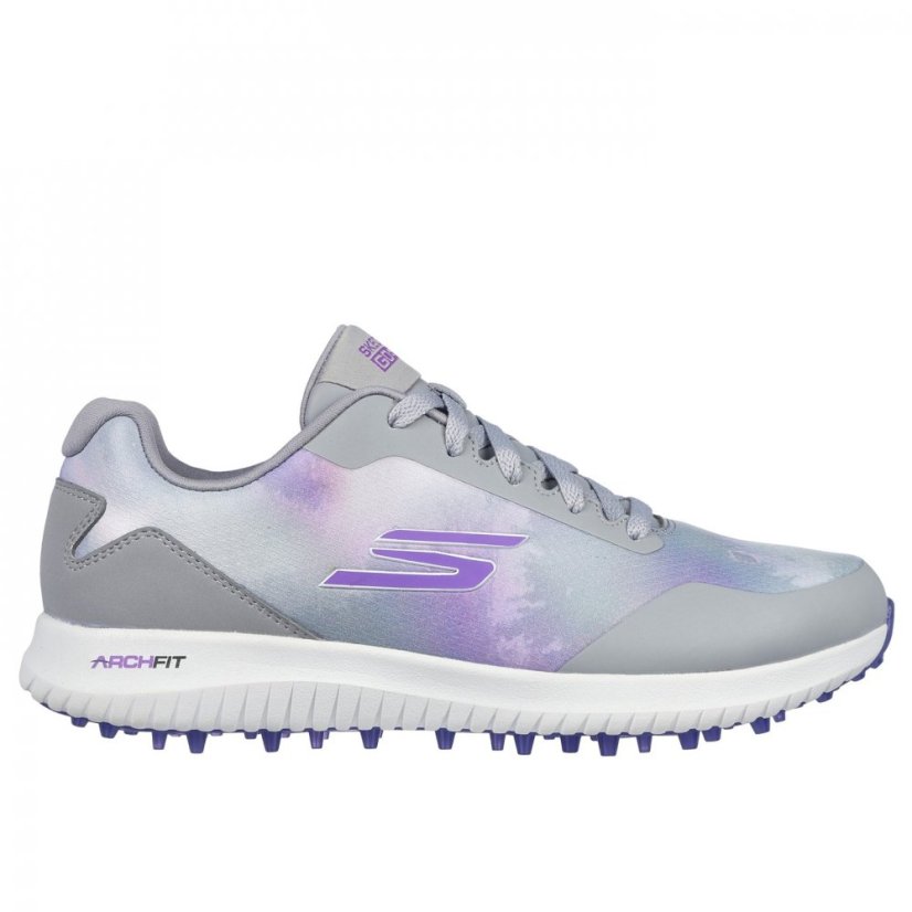 Skechers Go Golf Max 2 Spikeless Shoes Girls Grey/Purple