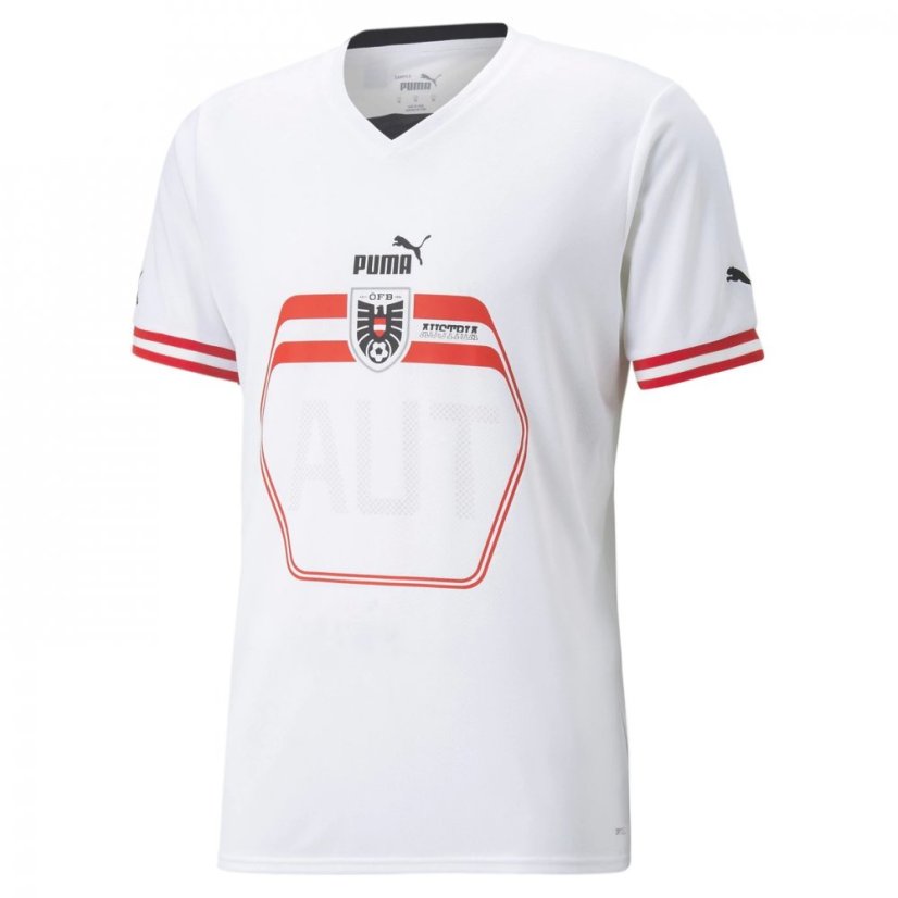 Puma Austria Away Shirt 2022 Adults Black/White