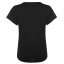 Puma Urban Sports T Shirt Ladies Black/White
