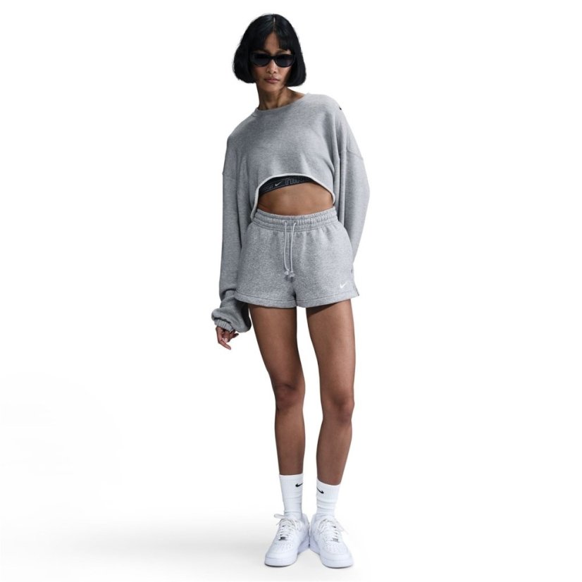 Nike Sportswear Essential French Terry Shorts Womens Grey