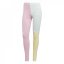 adidas Essentials 3-Stripes Colourblock Leggings Womens Pink