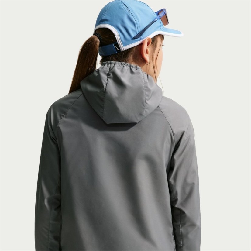 Nike Kids' Performance Running Jacket Grey