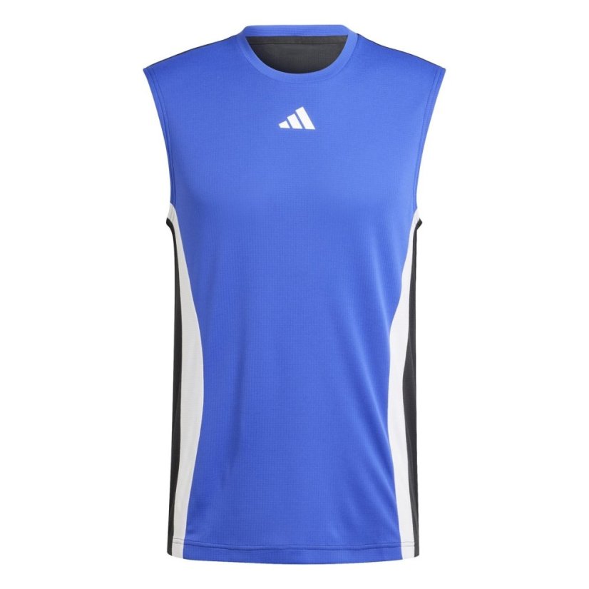 adidas Tennis Pro HEAT.RDY Tank Top Blu/Blk/Wht