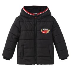 Character Kids Disney Hooded Long Sleeve Short Puffer Jacket Cars