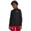Under Armour Tech™ 2.0 ½ Zip Juniors Black/White