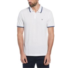Original Penguin Cotton Solid Short-Sleeve Polo Shirt Bright White