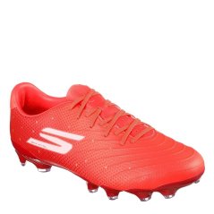 Skechers SKX 1 Firm Ground Football Boots Coral