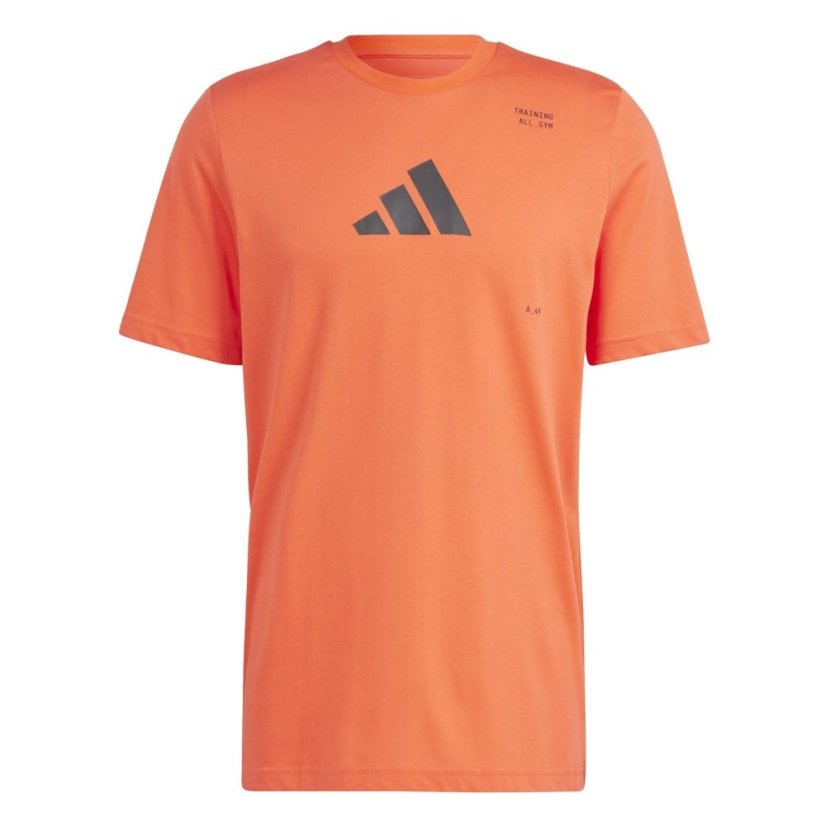 adidas All-Gym Category Graphic pánske tričko Bright Red