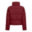Only Dolly Short Puffer Jacket wine