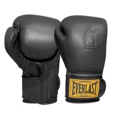 Everlast 1910 Pro Hook & Loop Gloves Black