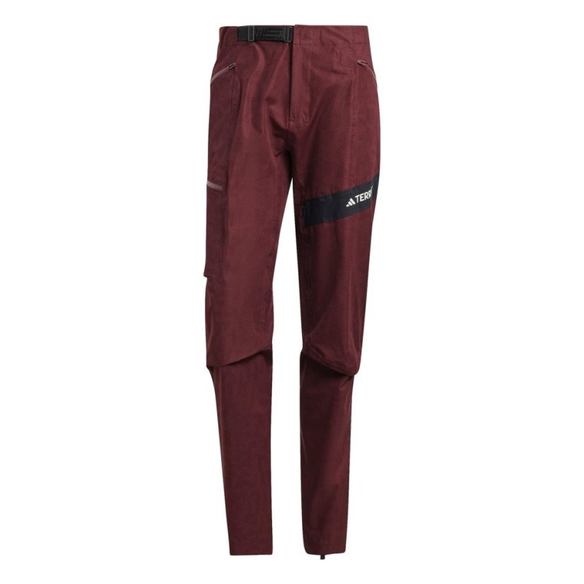 adidas Terrex Techrock Trousers Mens Shadow Red