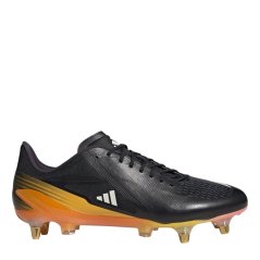 adidas Men's Adizero Pro Soft Ground Rugby Boots Core Black