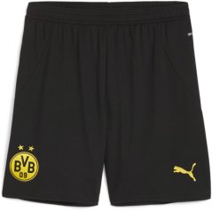 Puma Borussia Dortmund Home Shorts 2024 2025 Adults Black