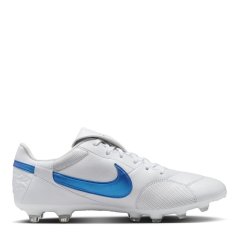 Nike Premier 3 Firm Ground Football Boots White/Blue