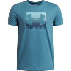 Under Armour Kids' B Boxed Sports Update Short Sleeve T-Shirt Blue/Blue Haze