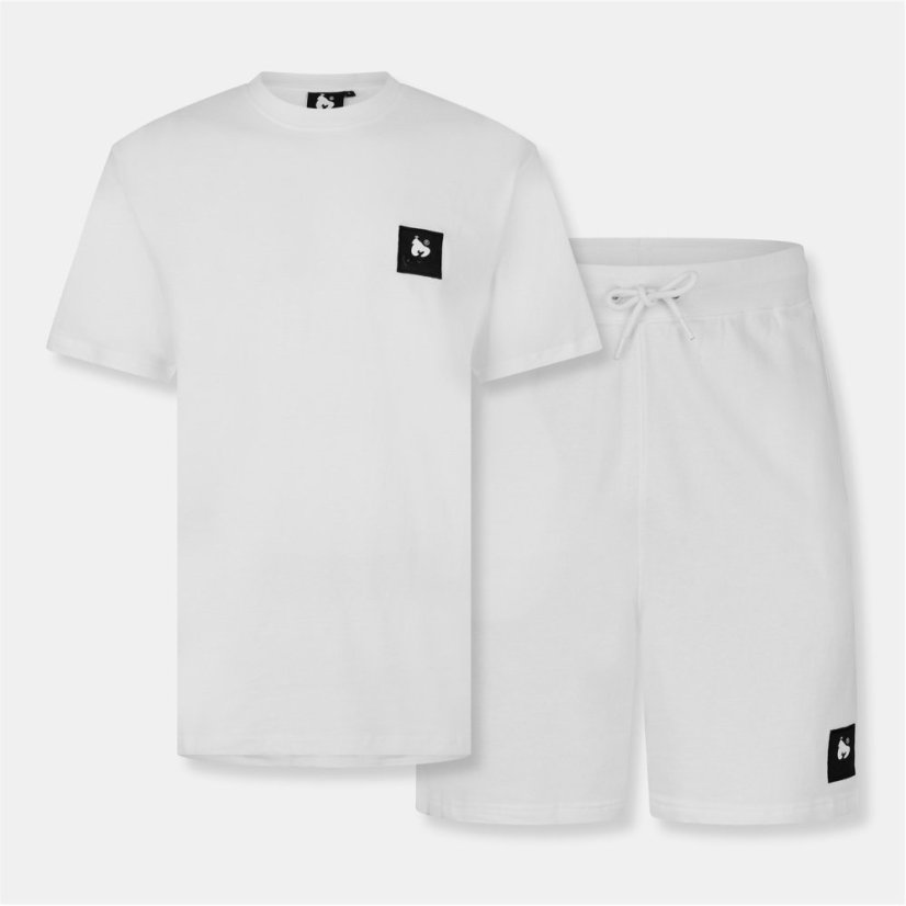 Money Patch Hood Tracksuit White