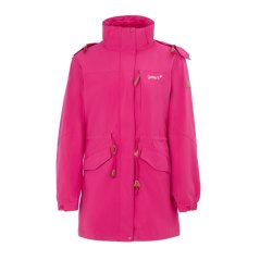 Gelert Women's Wind Resistant Fleece Lined Full Zip Long Sleeve Hoodie Pink