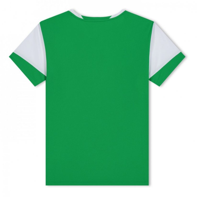 Umbro Vier T-Shirt Junior Boys Emerald / White