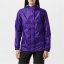 Gelert Womens Packaway Hooded Packable Waterproof Jacket Gelert Purple