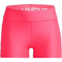 Under Armour HeatGear Mid Shorty Shorts Womens Pink