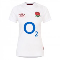 Umbro England Rugby Home Shirt 2024 Womens 6 Nations White