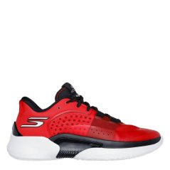Skechers Basketball Resagrip Trainers Mens Red