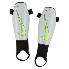 Nike Charge Shin Guards Silver/Volt