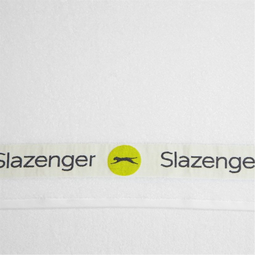 Slazenger Swim Logo Towel White