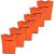 Sondico 6 Pack Mesh Hi Viz Training Bibs Orange