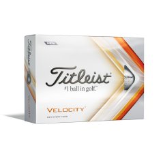 Titleist Velocity 12 Pack Golf Balls White 12Pk