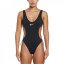 Nike Cut-Out One Piece Swimsuit Womens Black