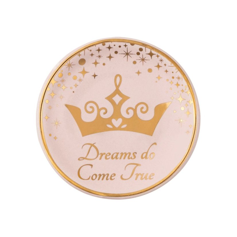 Disney Kids' Princess Dinner Plate Jewellery Set White