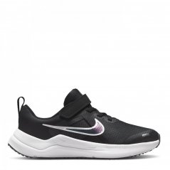 Nike Downshifter 12 Shoes Child Boys Black/White