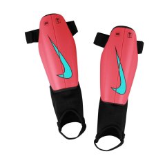 Nike Charge Shin Guard Juniors Orange/Green