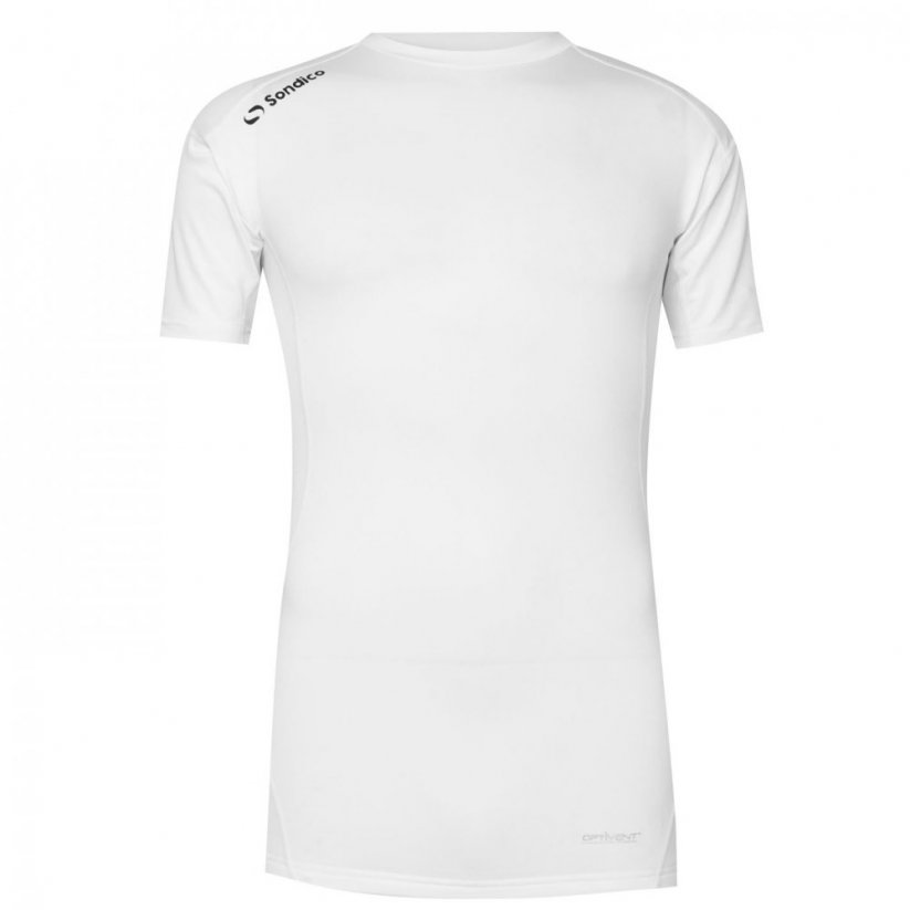 Sondico Core Base Short Sleeves Mens White