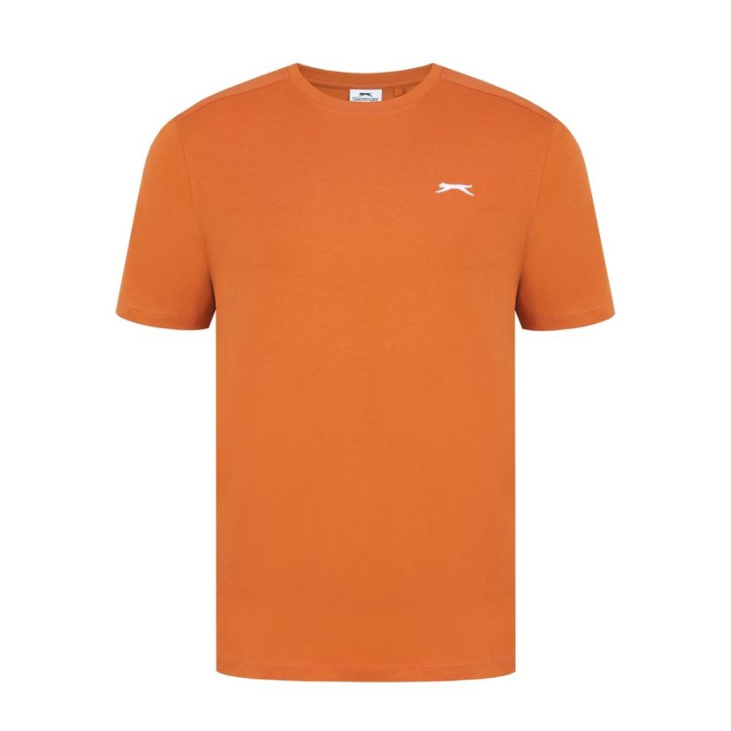 Slazenger Plain pánské tričko Rust