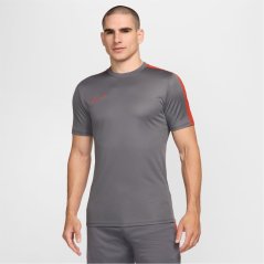 Nike Dri-FIT Academy Men's Short-Sleeve Soccer Top Iron Grey