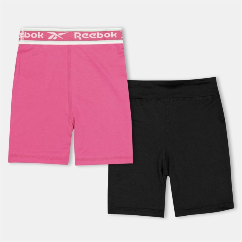 Reebok Kids' Jersey Jogger Shorts Fuchsia Purple