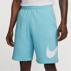 Nike Sportswear Club Men's Graphic Shorts Blue Chill