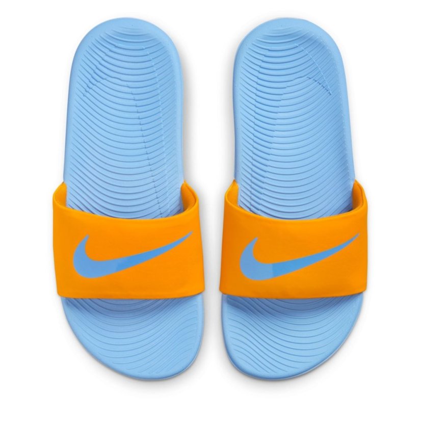 Nike Kawa Junior Slides Orange Peel