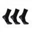 Slazenger Socks 3 Pack Black
