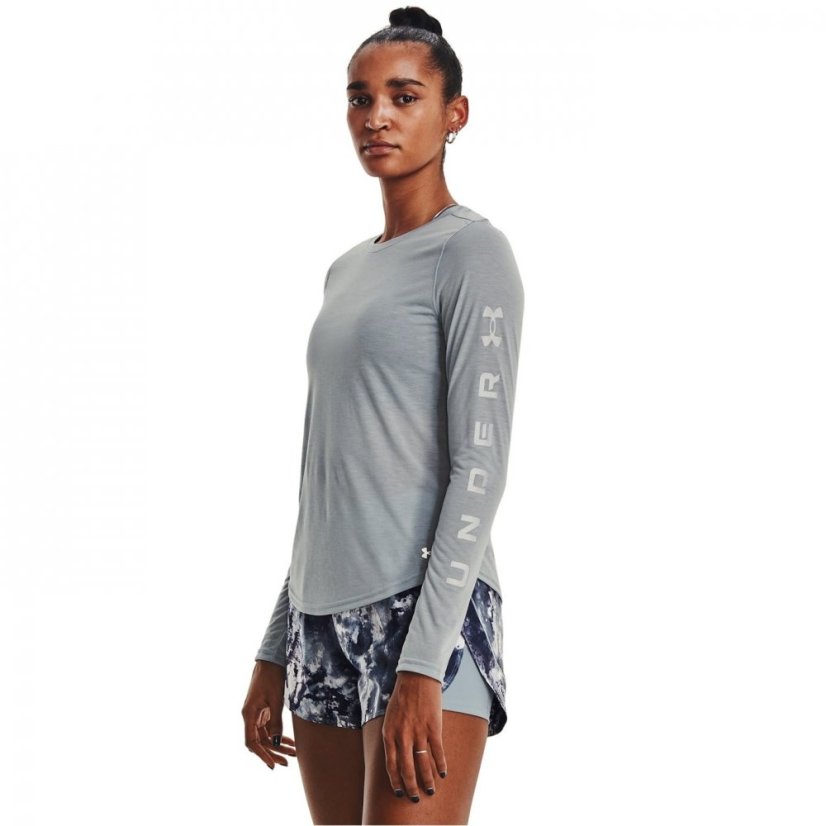 Under Armour Anywhere Ls Top Ld99 Blue