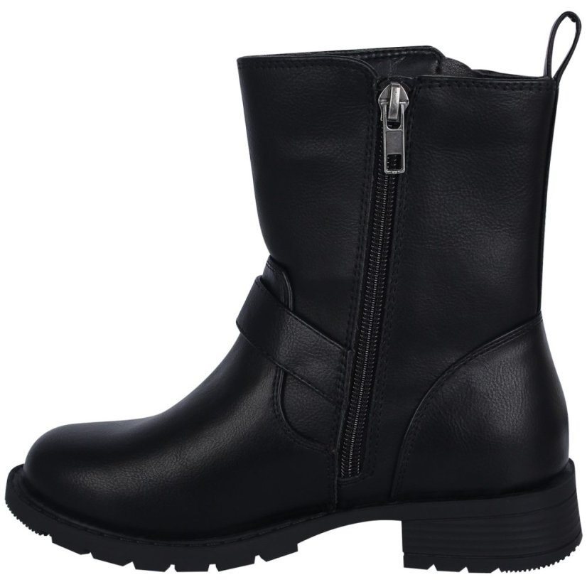 Miso Bella Biker Boots Childrens Black