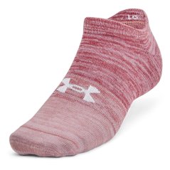Under Armour Essential No Show Low Socks Adults Pink